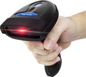 NETUM® Barcode Scanner - 2.4 Ghz Draadloos + Bluetooth en USB Verbinding - Smartphone En Tablet Aansluitbaar - Kassa Draagbare Handscanner