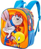 Space Jam rugzak 3d - Looney Tunes - Tweety - Tasmanian devil - Bugs Bunny - 31cm