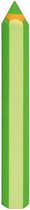 gum in potloodvorm 11 cm groen