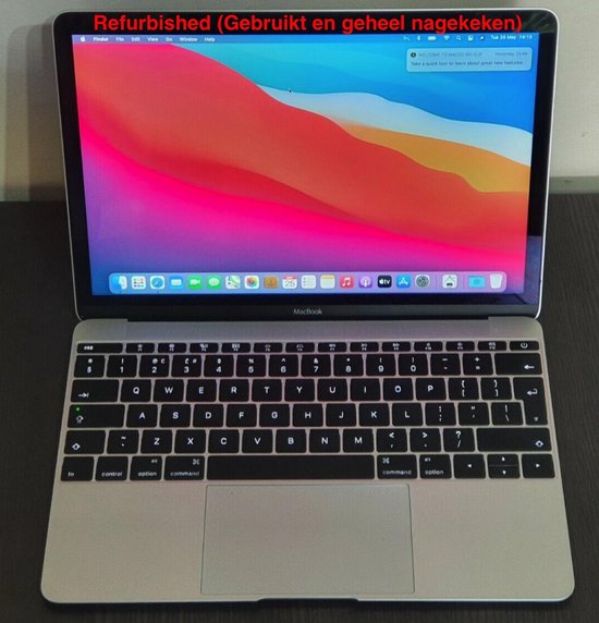 Apple Macbook 17 Mnyj2n A 12 Inch 512 Gb Zilver Bol Com