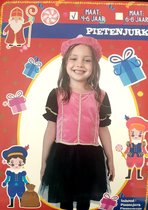 Pietenjurk + Muts - Roze - Maat 6-8 jaar