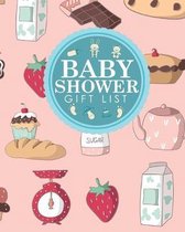 Baby Shower Gift List