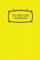 To Do List Notebook