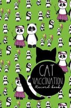 Cat Vaccination Record Book