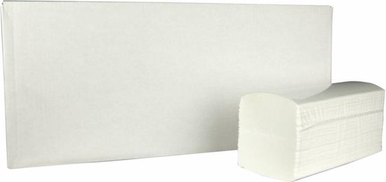 Handdoekjes Interfold | 2000 st. | 3Lgs.| 42 x 22 cm | Hygiëne papier | bol