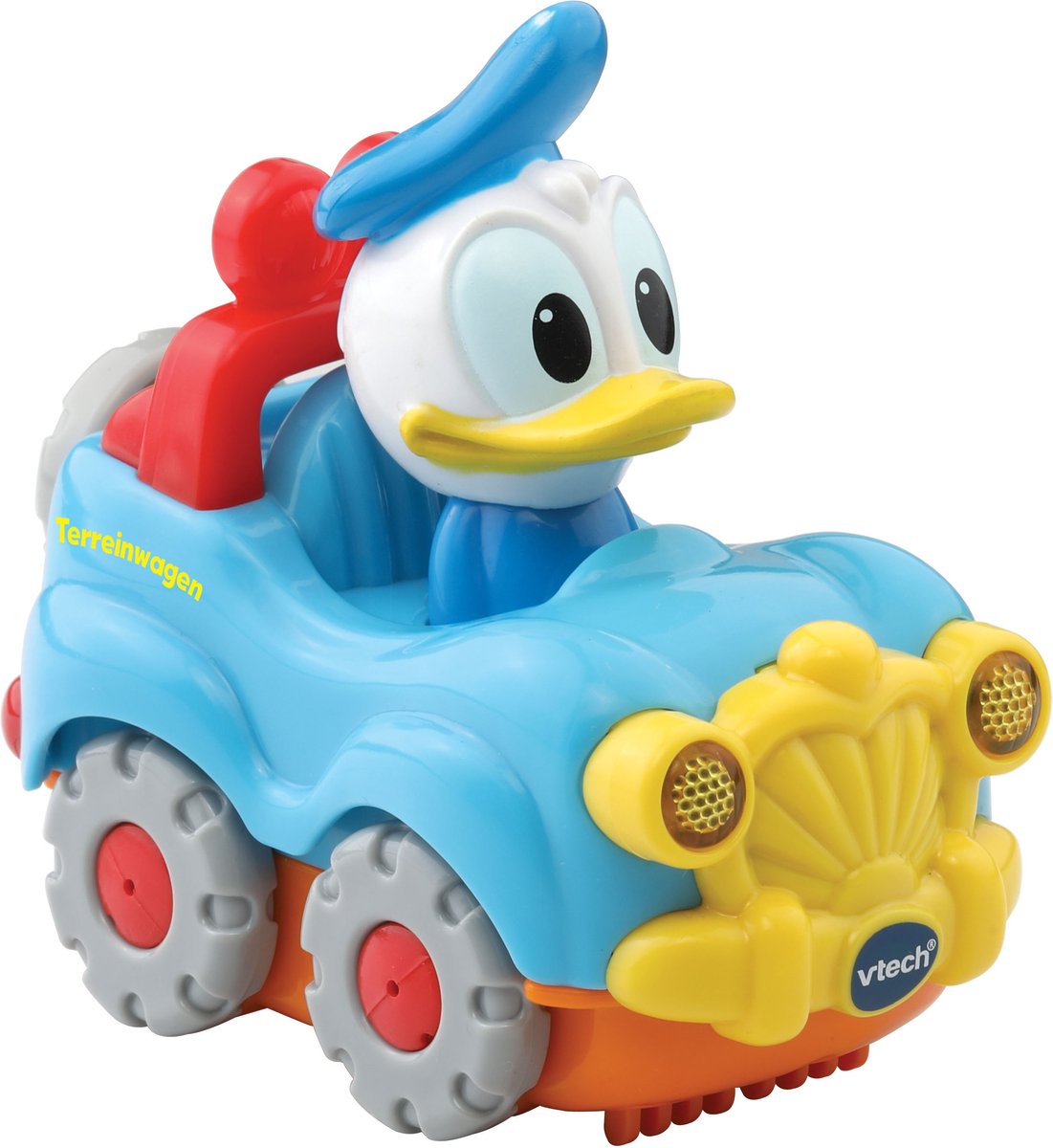 VTechToet Toet Auto's Donald Duck Terreinwagen - Educatief Babyspeelgoed