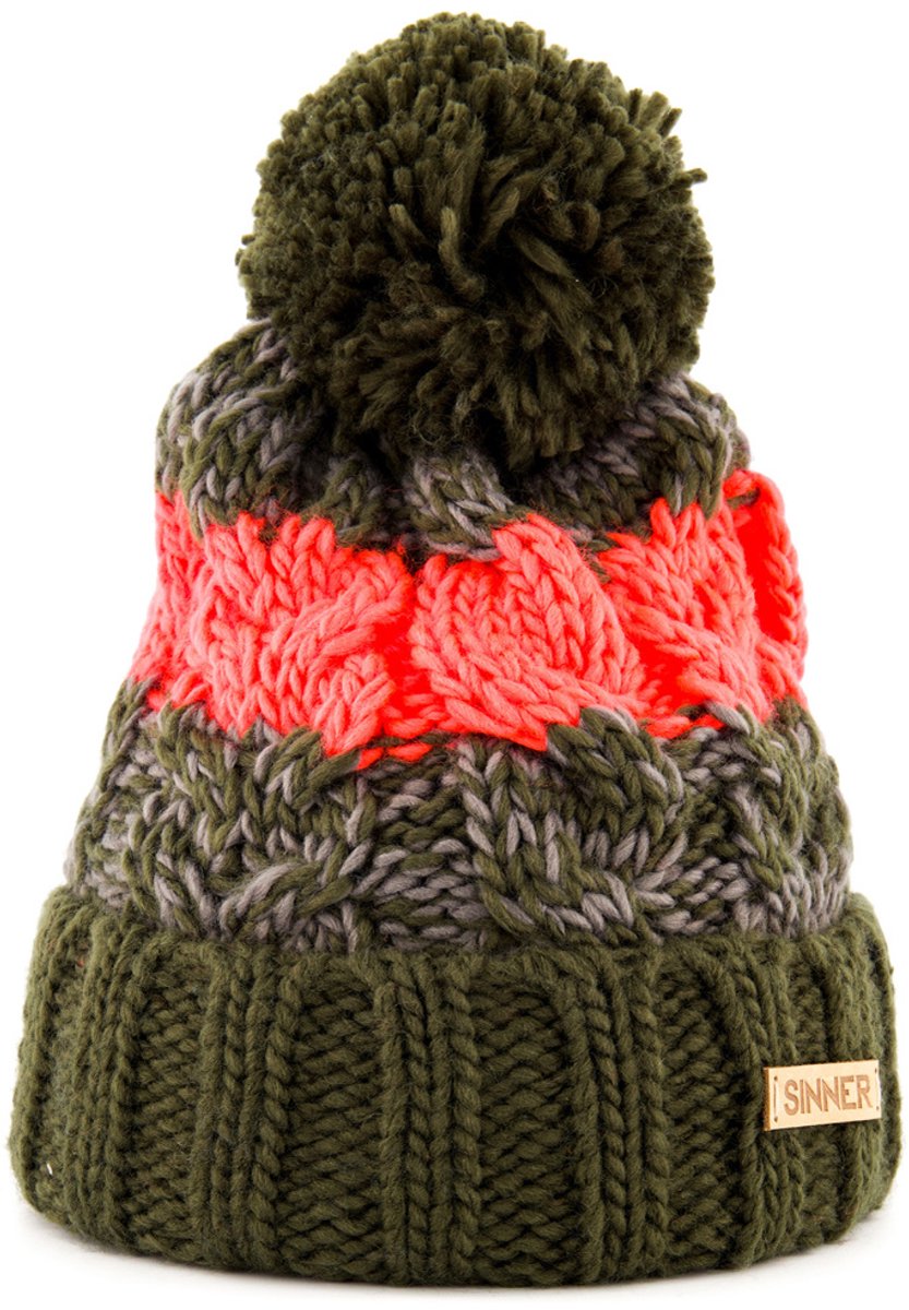 Sinner Jackson Beanie - Mos Groen