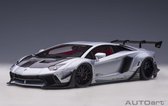 Lamborghini Aventador Liberty Walk 2017 Matt Silve