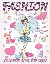 Fashion Coloring Book For Girls