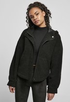 Urban Classics Jacket -2XL- Short Sherpa Zwart