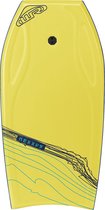 Wave Rebel Bodyboard - geel - donkerblauw