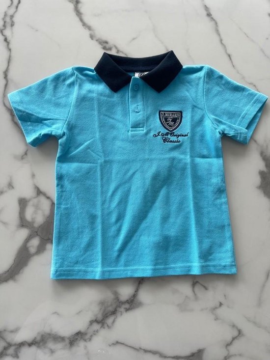 Jongens poloshirt | T-shirt voor jongens, verkrijgbaar in de maten 92/98 t/m 164/170