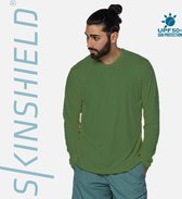 SKINSHIELD - UV-shirt met lange mouwen voor heren - M