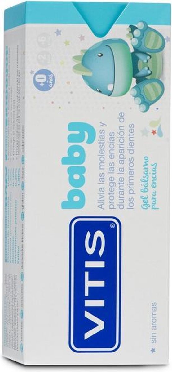 Vitis Baby Balm Gel 30ml + handig tandvlees-massage borsteltje — afbeelding 2