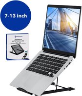 Sirius Choice Universele Ergonomische Laptopstandaard 7-13 inch - Verstelbare Laptop houder - Laptop Steun - Zwart