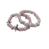 Little Bijoux armband-Beads flamingo's