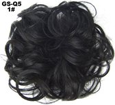 Hair Wrap, extensions de cheveux brésiliens chignon noir 1 #