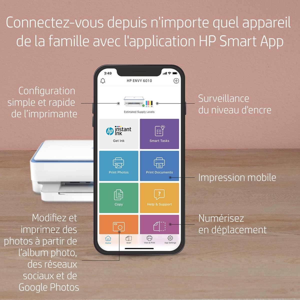HP ENVY 6010 - All-in-One Printer — afbeelding 3