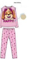 Nickelodeon - Paw Patrol - movie 2021 - meisjes - glitter - Skye - pyjama - 100% Jersey katoen - Happy - roze - 98