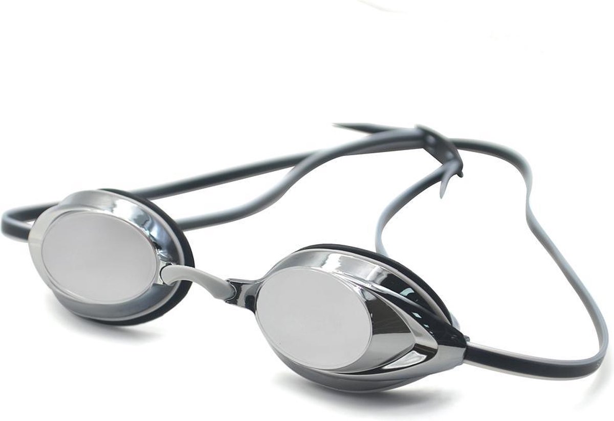 Zwembril Volwassenen - Zilver-Mirror Anti-fog UV-bescherming