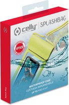 Splashbag Beschermhoes XL voor Smartphone, Geel - Celly
