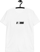 BORING T-Shirt White - XL - ByStuartEngelhart