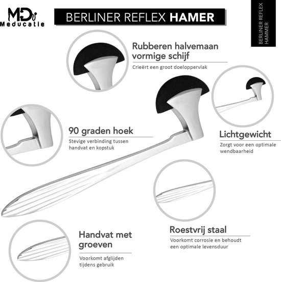Berliner reflexhamer, zwaar model (DUITS)