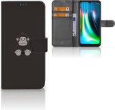 Telefoonhoesje Motorola Moto G9 Play | E7 Plus Wallet Book Case Verjaardagscadeau Gorilla