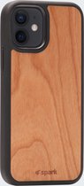 Spark bamboo iPhone 12 mini telefoonhoesje - Magsafe compatible - Shockproof