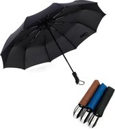 Paraplu - Stormparaplu - Opvouwbaar - Storm- en Regenbestendig - Automatisch Uitklapbaar - Zwart
