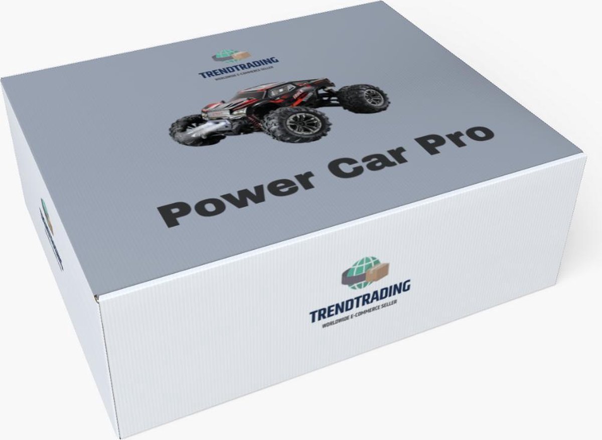 Trendtrading Power Car Pro Bestuurbare Auto - 28 Km/u RC Auto - 4x4 aandrijving - Rood — afbeelding 8