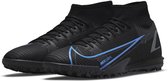 Nike Mercurial Superfly 8 Sportschoenen - Maat 42.5 - Mannen - Zwart - Blauw - Grijs