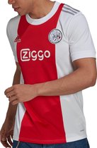 adidas Ajax Amsterdam Thuisshirt Sportshirt - Maat M  - Mannen - Wit - Rood