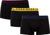 Hugo Boss Trunk Onderbroek - Mannen - Zwart - Donker blauw - Geel - Donker paars - Wit