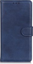 Casecentive Leren Wallet case met sluiting - hoesje - wallet - iPhone 13 mini - blauw