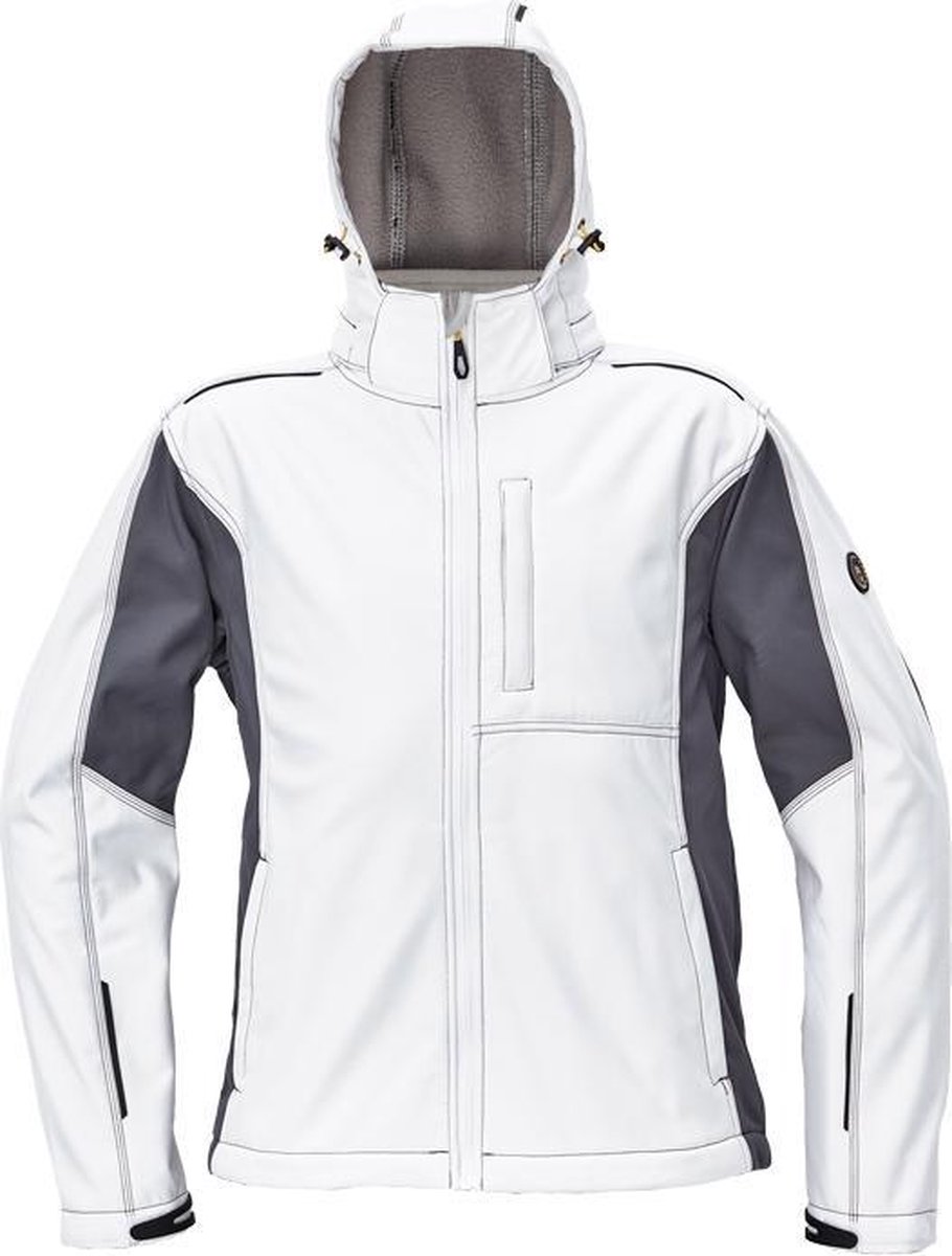 Cerva Dayboro Softshell jack 2XL Wit