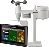 Bol.com Bresser Weerstation - Met 5-in-1 Multifunctionele Buitensensor - Regen- en Windmeter - Zwart aanbieding