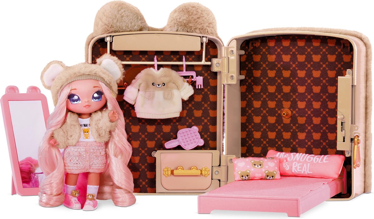 Na Na Na Surprise 3 in 1 SARAH SNUGGLES Backpack Bedroom