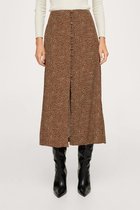 Mango Rok Bedrukte Rok Met Knopen 17015967 30 Dames Maat - XL