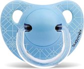 Suavinex Fopspeen anat sil 0-6M Blue Weave