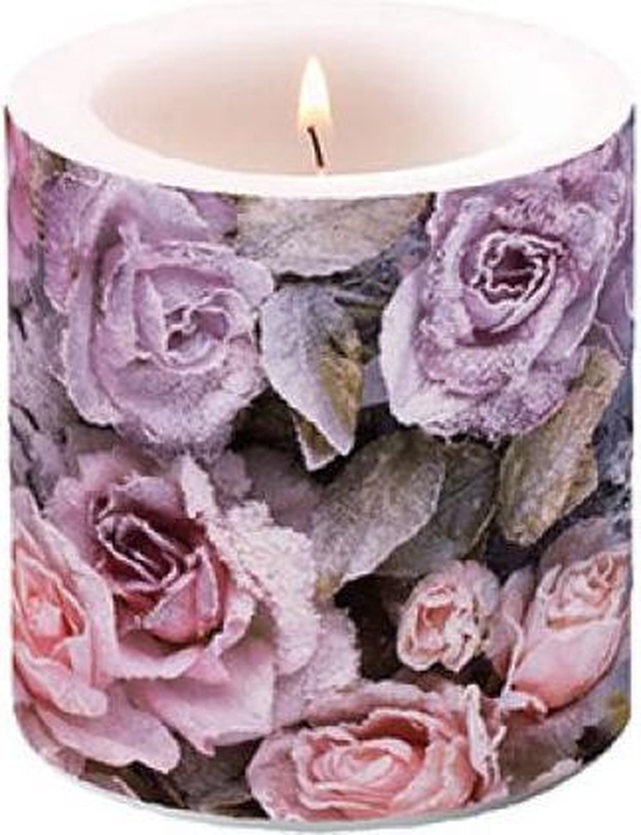 Ambiente - Kaars - 35 branduren - Small - Winter Roses