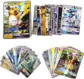 POKEMON  Kaarten - Holografische Kaarten - Verzamelkaarten - pokemon kaartenset 100 stuks VMAX - Trading cards - Speelkaarten