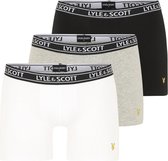 Lyle & Scott boxershorts quincy Zwart-S