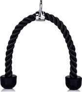 Triceps Touw - 70cm Tricep Rope - Trainer - Pulldown - Fitness - ufitone