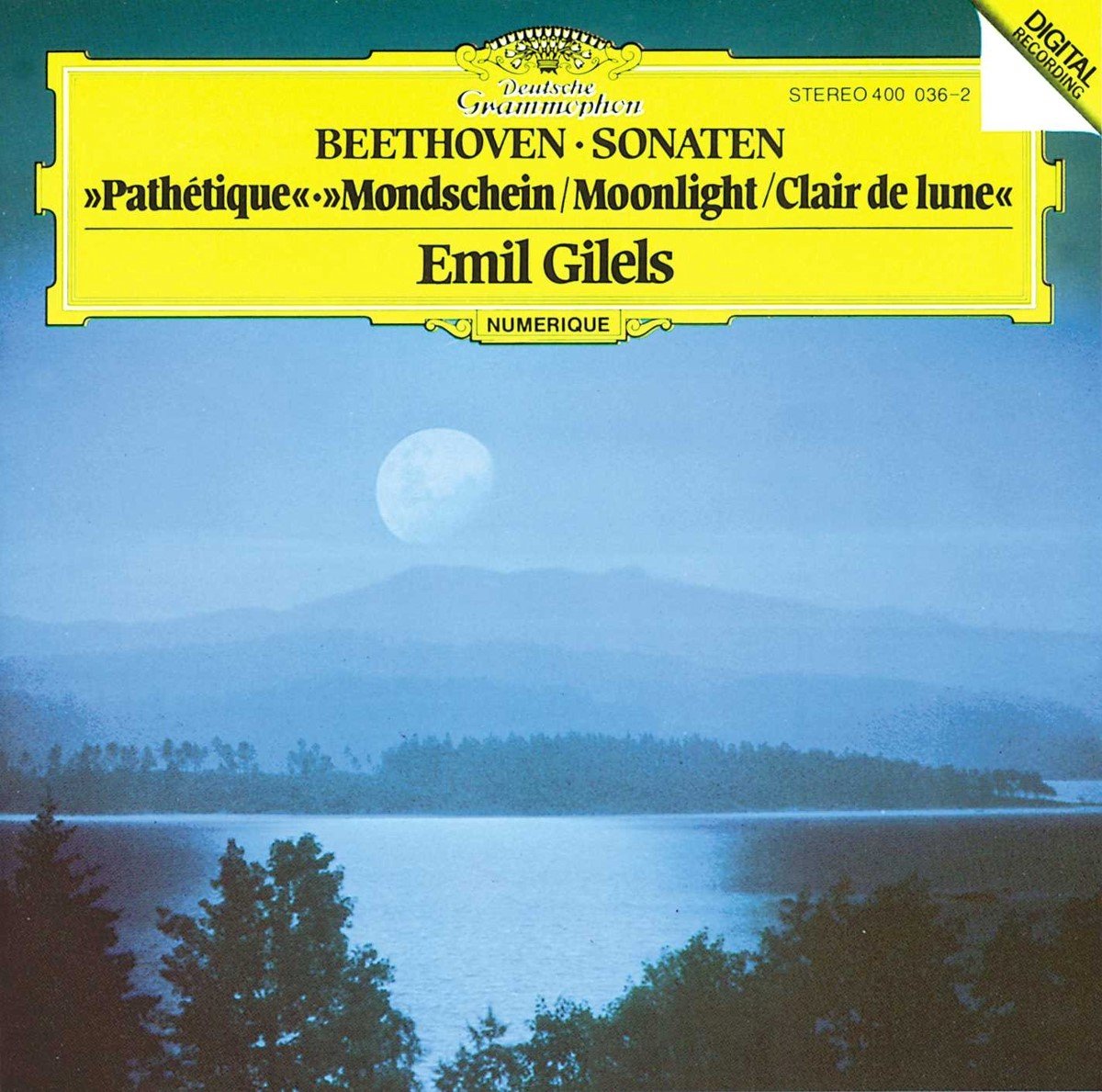 Beethoven: Piano Sonatas Nos.8 "Pathétique", 13 & (CD)