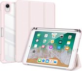 Dux Ducis Tablet Hoes Geschikt voor iPad Mini 6 (2021) - Dux Ducis Toby Bookcase - Roze