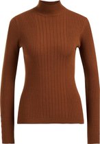 WE Fashion Dames coltrui van ribstof