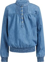 WE Fashion Meisjes denim blouse