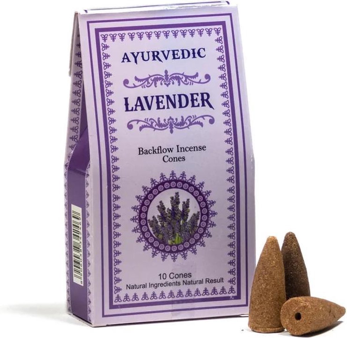 Ayurvedische Lavendel backflow wierookkegels
