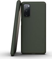 Nudient Thin Case V3 Samsung Galaxy S20 FE Hoesje Back Cover Groen